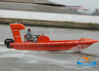 Cina Fast Lifeboat Rescue Boat Ketahanan Korosi DNV 6.0-7.3m Panjang pabrik