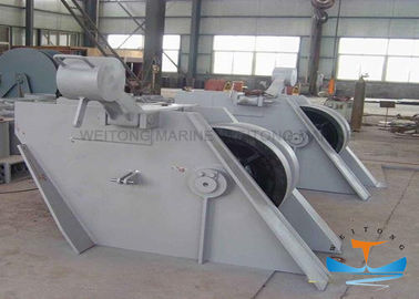 Cina Durable Cast Steel Roller Type Anchor Rantai Stopper / Kapal Mooring Equipment pabrik