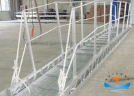Tangga Perahu Marine Gerbang Laut Anodized Surface JIS Standard Dengan Safety Net