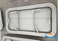 Single Leaf Marine Watertight Doors 0.06Mpa-0.5Mpa Pressure With Singlle Handle