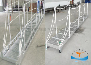 Cina Baja Aluminium Gangway Ladder, Wharf Ladder Aluminium Disesuaikan Ukuran Shore Gangway pabrik